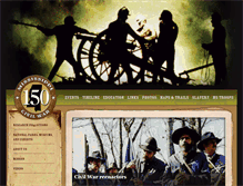 Tablet Screenshot of mscivilwar150.com